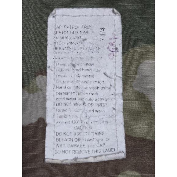 US Army OCP Patrol Cap Size 7 1/4 – Operational Camouflage Pattern #G90g - Picture 6 of 6